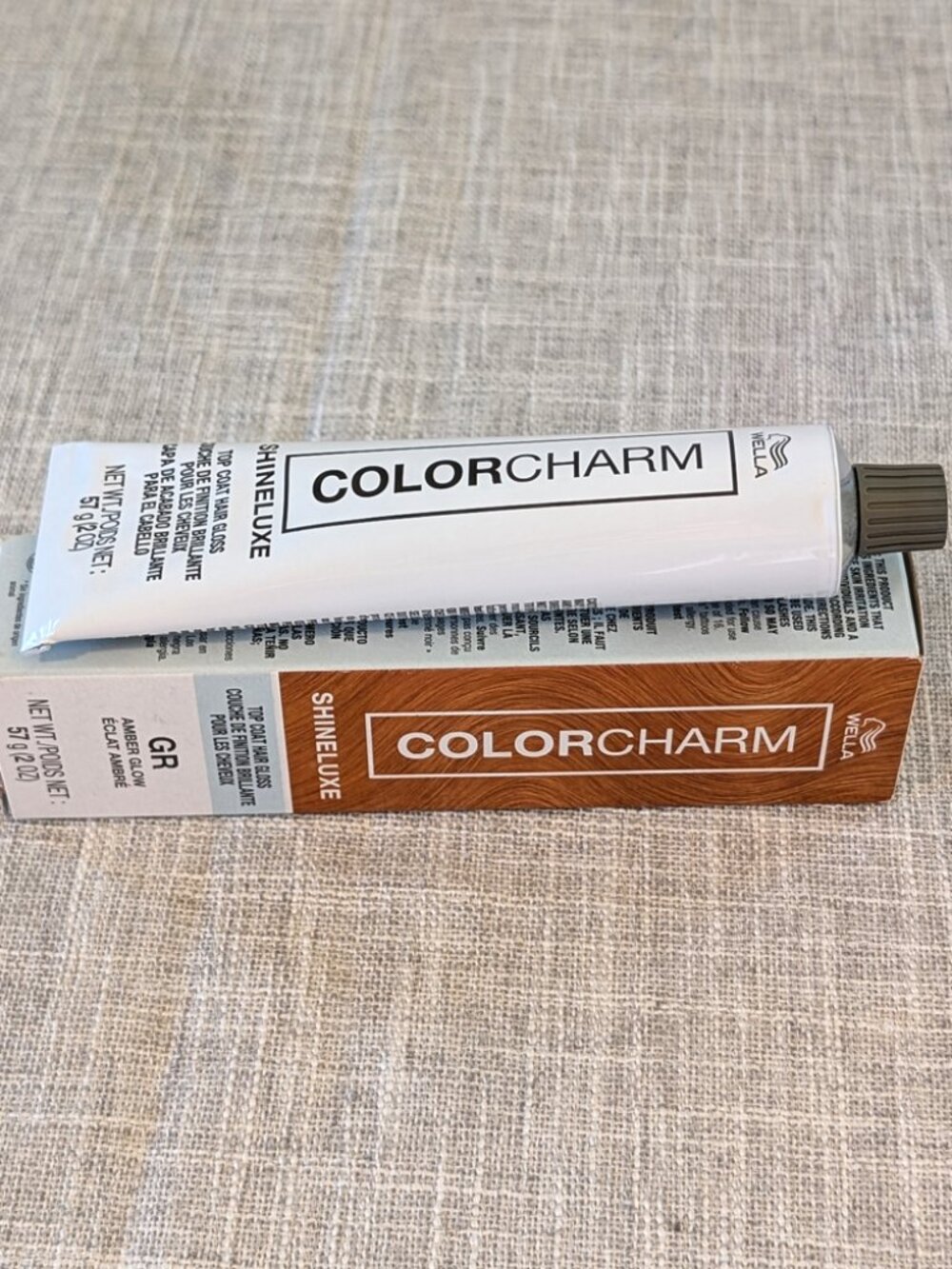 COLORCHARM ShineLuxe Hair Gloss Top Coat -Use with 6 vol Developer - Amber Glow